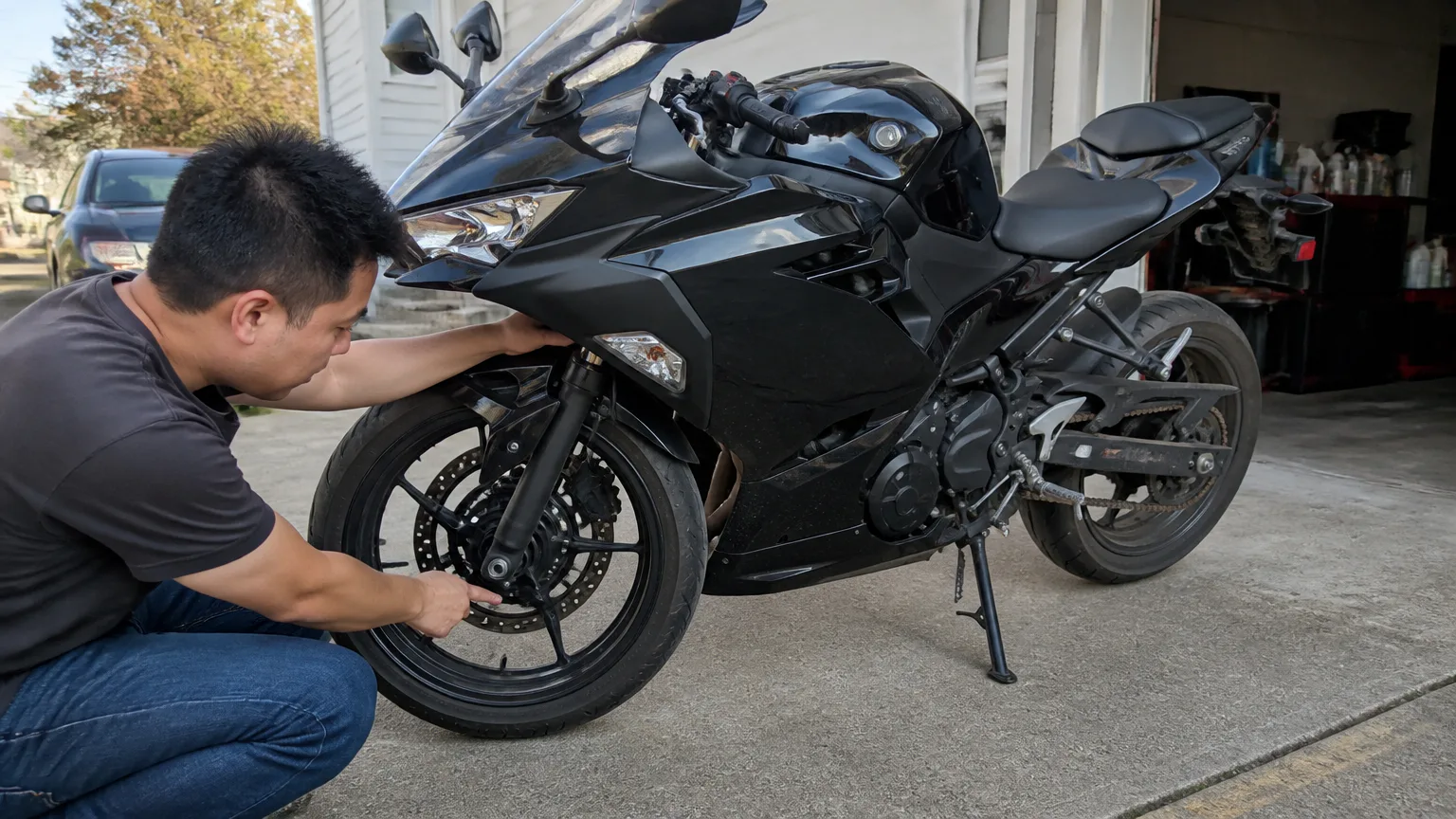 Kawasaki Ninja 400 Used Ninja 400 inspection