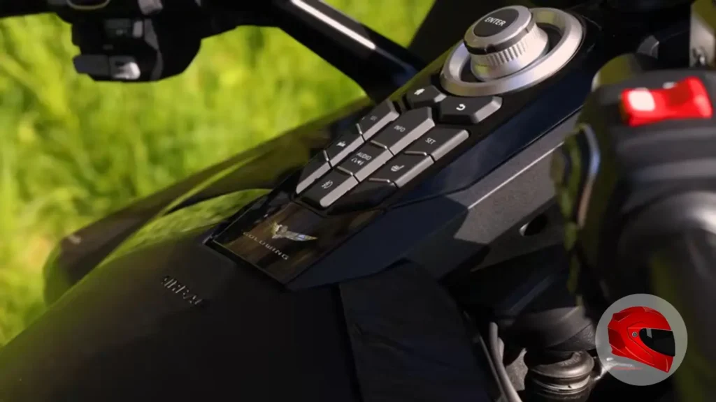 2026 Honda Gold Wing buttons on tank