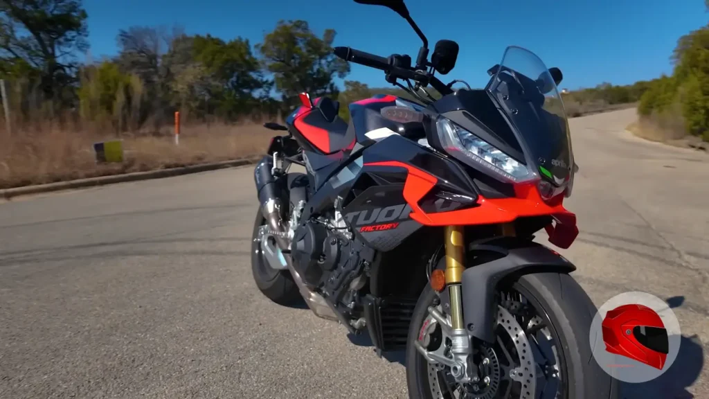 Aprilia Tuono V4 front view