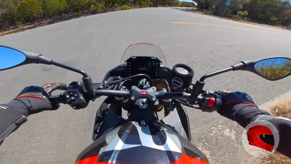 Aprilia Tuono V4 top view