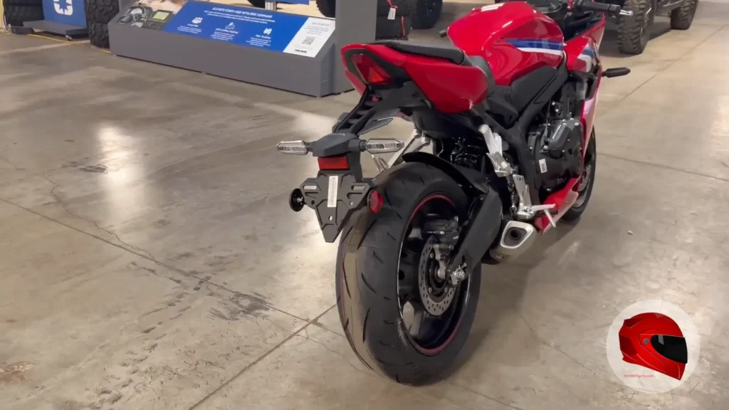 Honda CBR650R 2026 back view