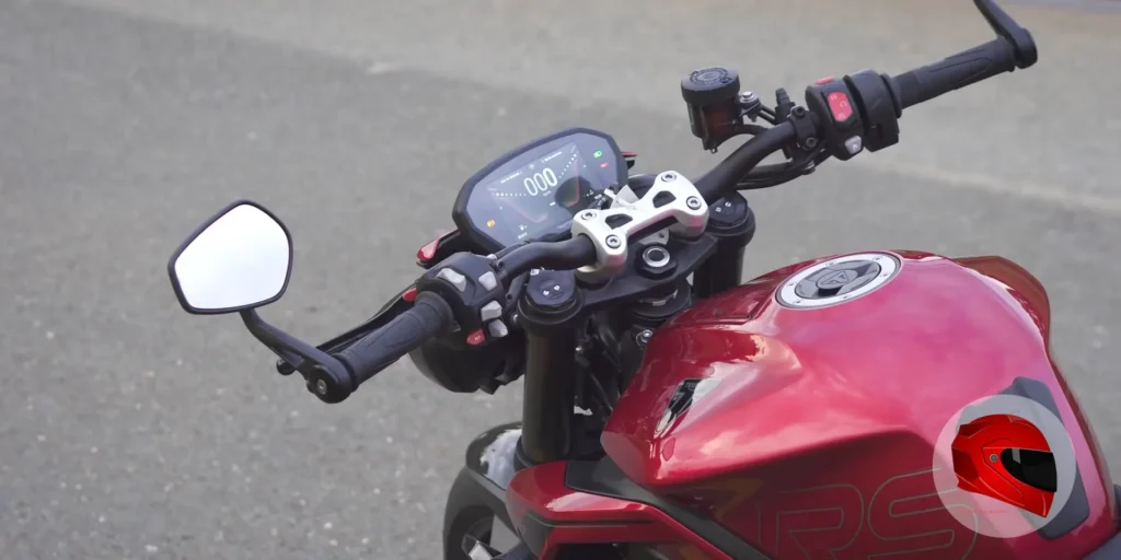 Triumph Street Triple 765 RS top view