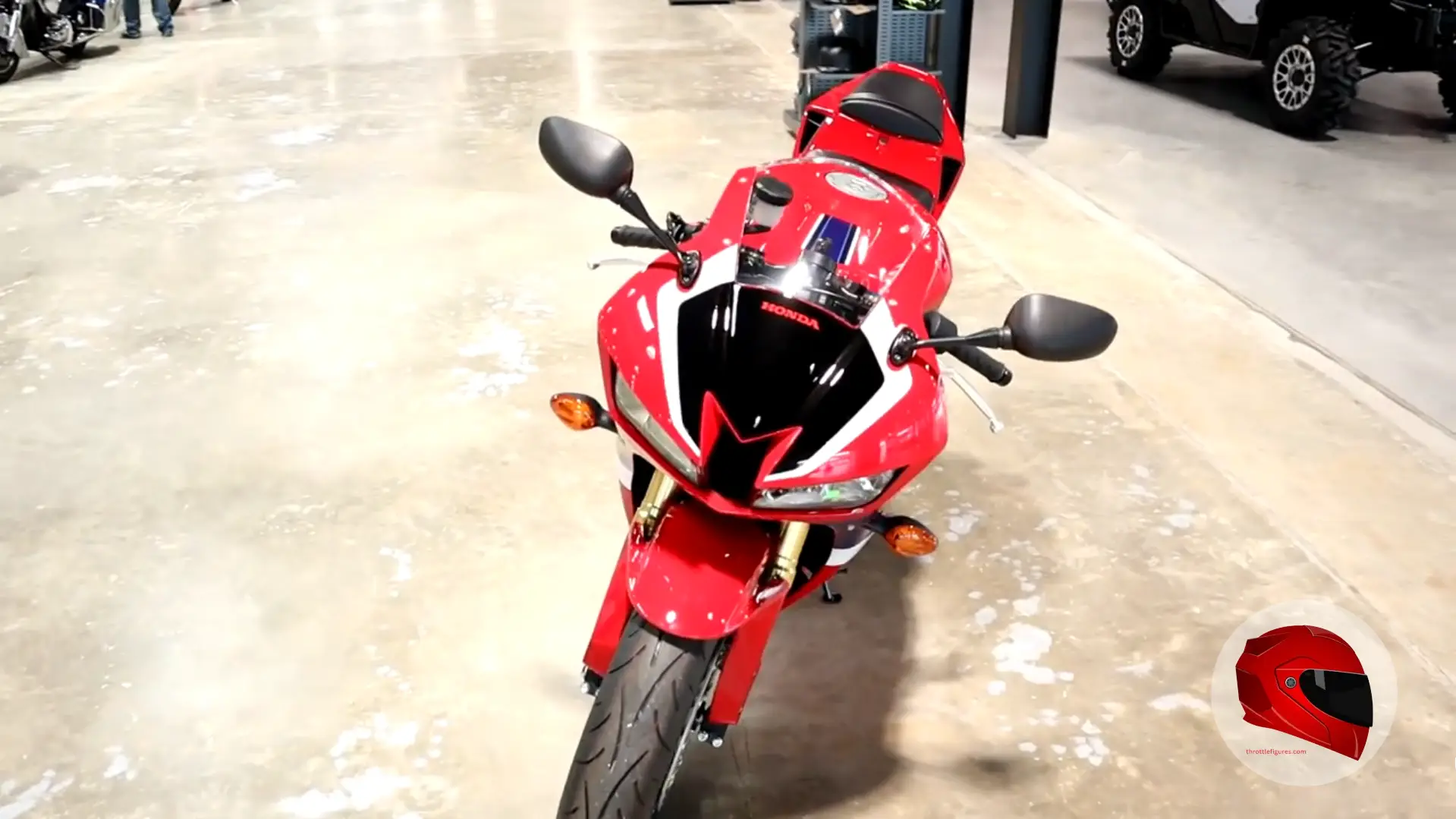 Honda CBR600RR front view