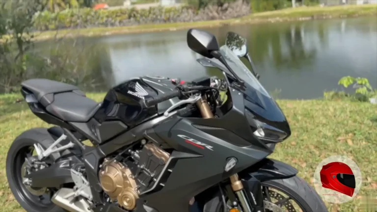 Honda CBR650R front three-quarter view