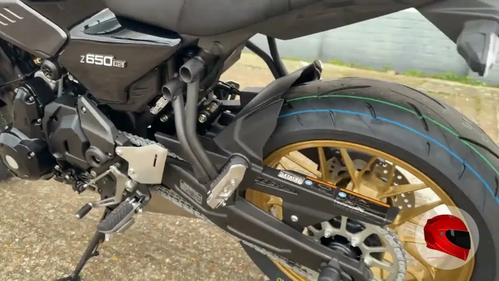 Kawasaki Z650RS 649cc parallel-twin engine