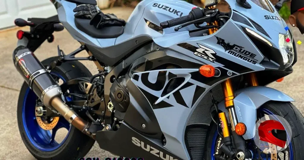 Suzuki GSX-R1000R rear three-quarter view