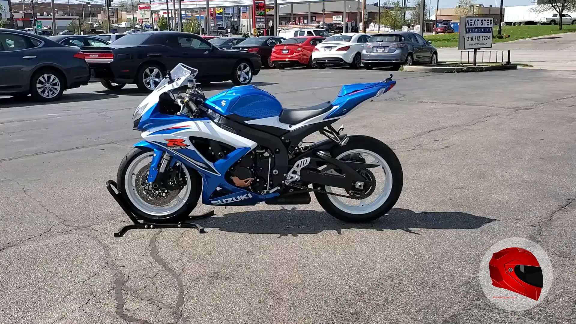 Suzuki GSX-R600 side view