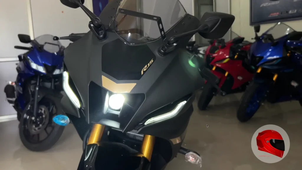 Yamaha R15 V4 front LED headlight