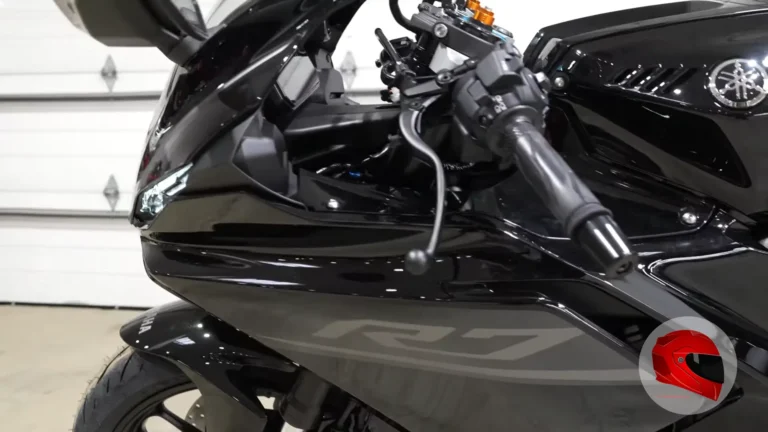 Yamaha R7 handlebar and front fairing
